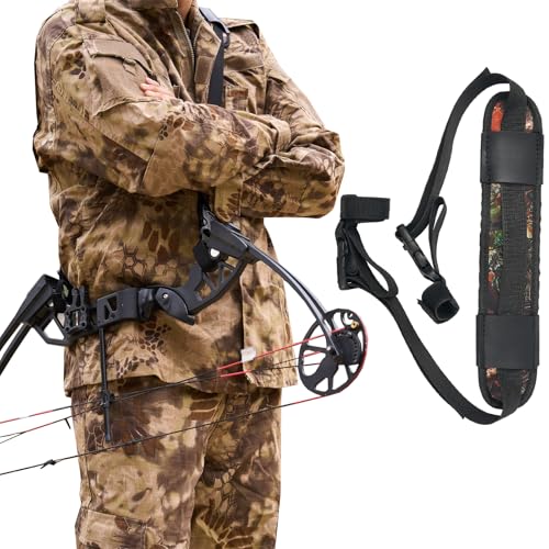 TOPARCHERY Compound Bow Sling Archery Carrying Bag Hunting Backpack Shoulder Strap