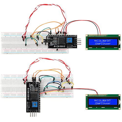 Weewooday WEEWOODAY-3275 8 Pieces Iic Twi I2C Lcd Serial Interface Adapter And Lcd Module Display Backlight Compatible thumb #3