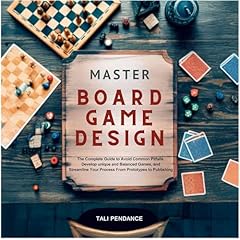 Master Board Game Design Audiolibro Por Tali Pendance arte de portada