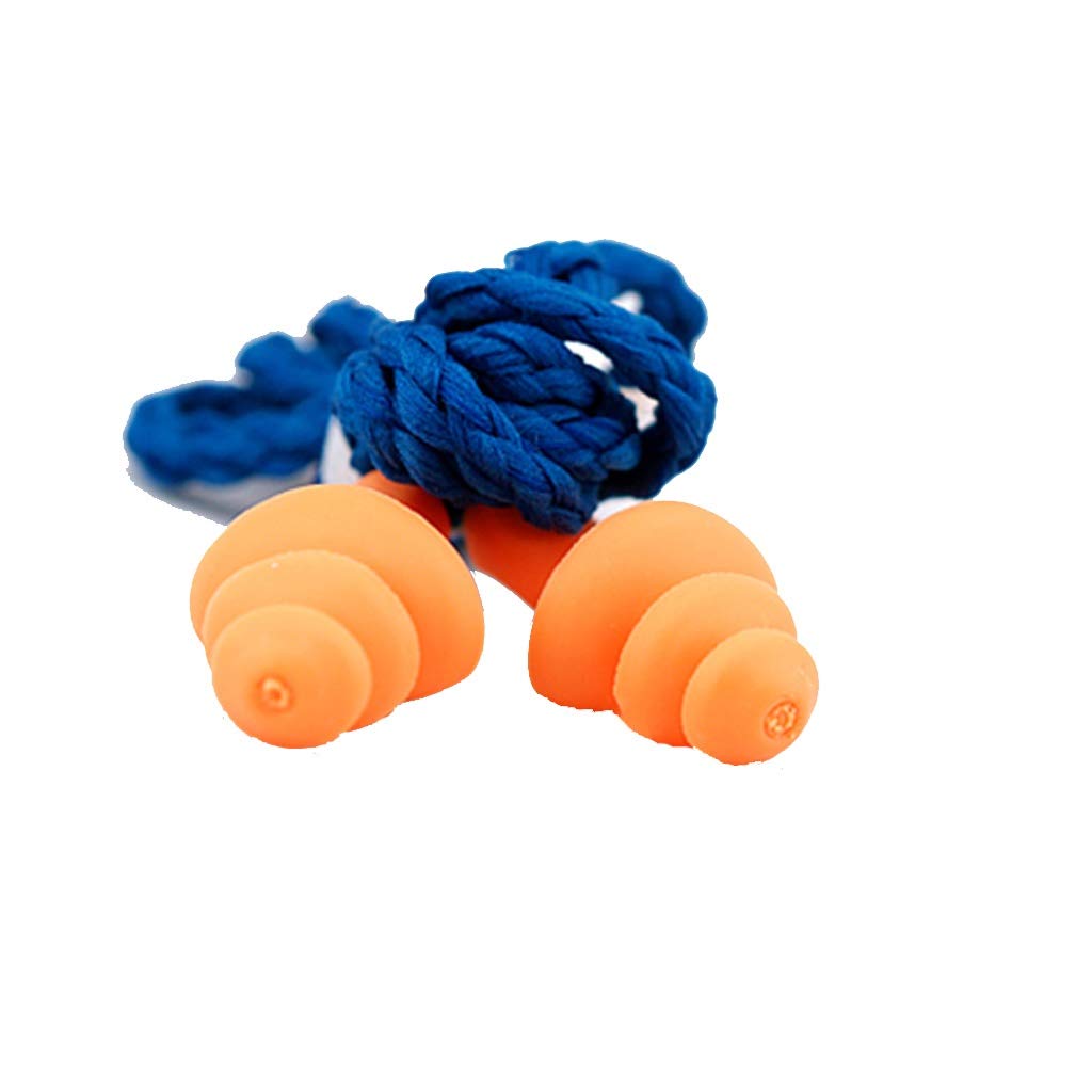 Gehörschutz Earplug Nehmen Sie eine Linie zu Industriearbeits Insurance Noise Reduction Schwimmen Wasserdicht Otitis media Erfahren Geräuschreduzierung (Color : 100 pairs, Size : M)