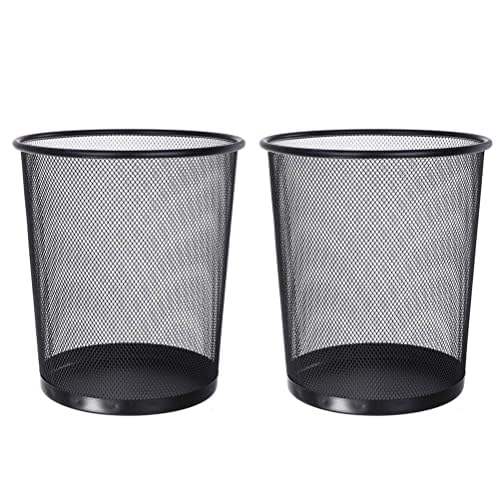 Shoppers Hub PNQ MS Metal Mesh Wastebins Dustbins Trash Cans for Ideal Heavy Duty Use in Homes