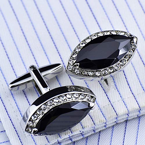 Mancuernillas Ovaladas de Ágata para Hombre miniatura 2