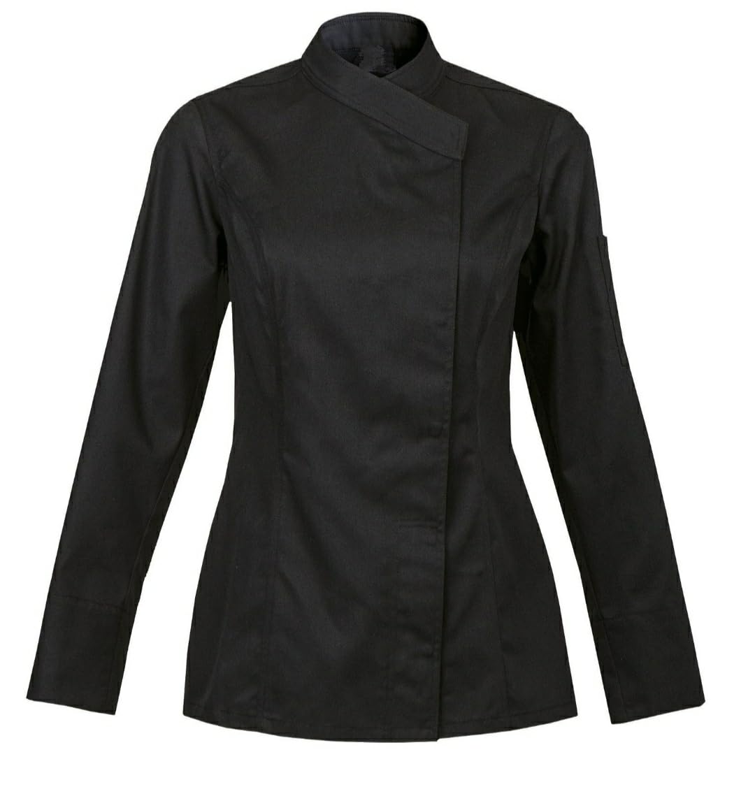 mixstuff Women's Black Full Sleeves Chef Coat's (Chef Jacket)-picture-36