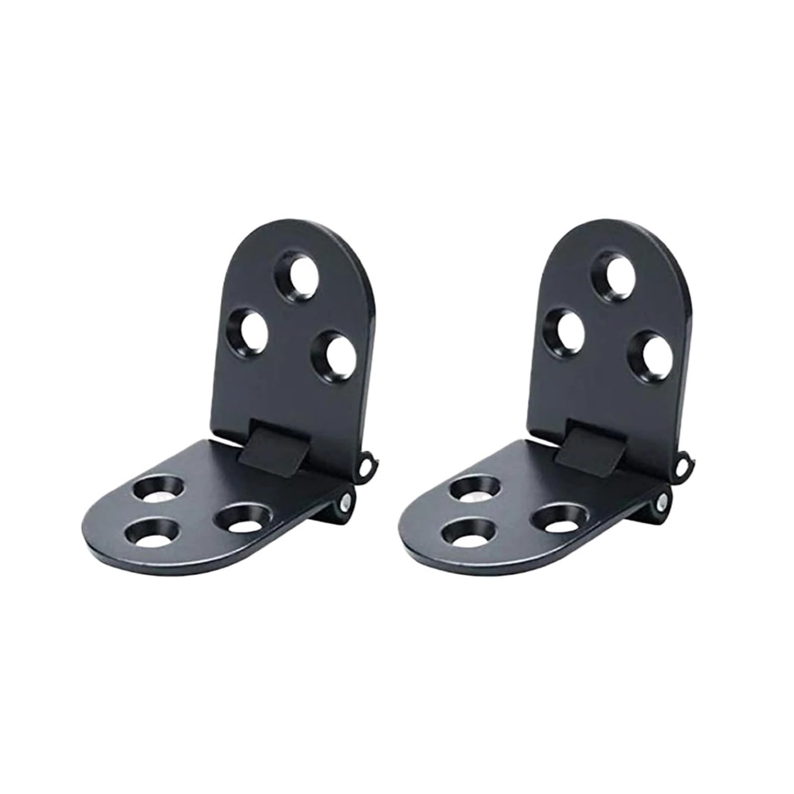 Ujzgbxqvshm One Color Folding Door Hinge,2Pcs Black Thickened Silent Durability Heavy Duty Bearing