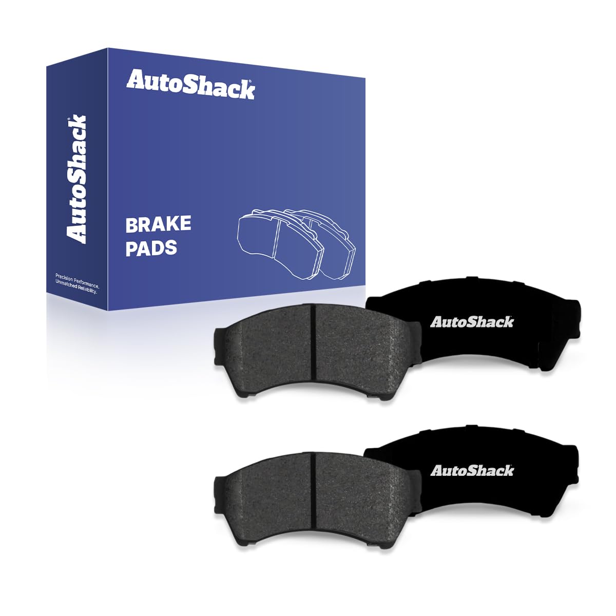 AutoShack Front Premium Ceramic Brake Pads Replacement for 2006-2012 Ford Fusion 2007-2012 Lincoln MKZ 2006 Lincoln Zephyr 2006-2011 Mercury Milan 4-