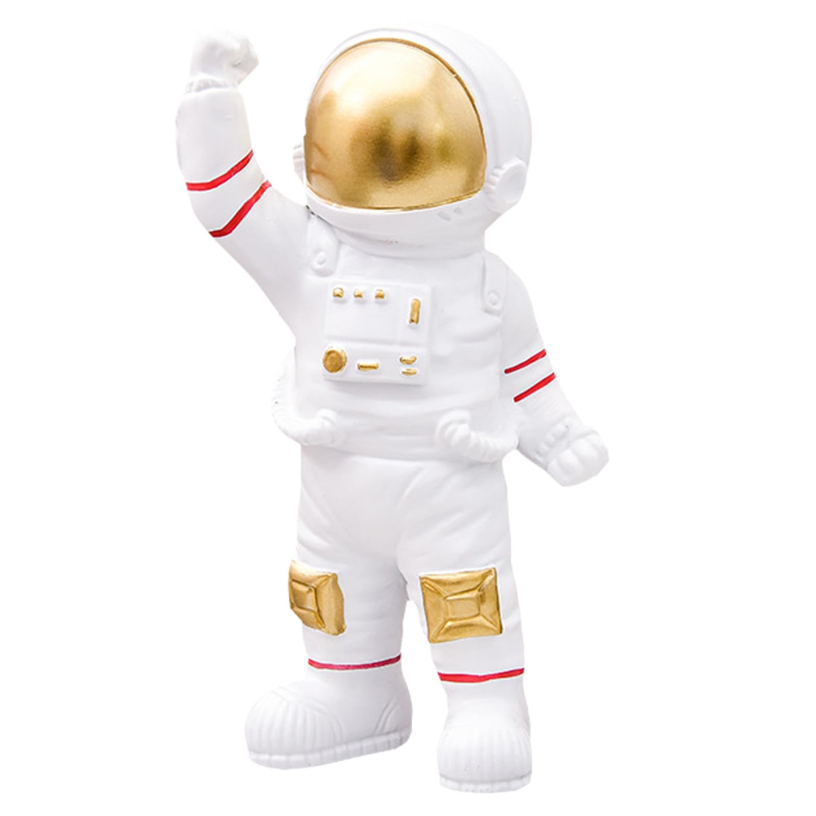 OUNONA Astronautenfigur aus Kunstharz, 1 Stück, Kreative Tischdeko