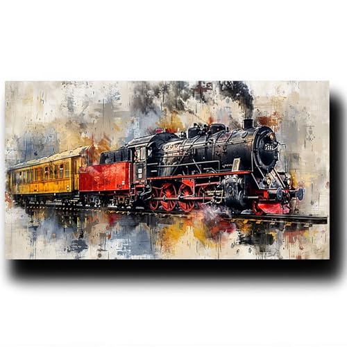 LUESSJAO Pintar por Números Adultos e Infantil Kit Manualidades Abstracto Cuadros para Pintar por Números Pintura Acrílica, Decoración Hogar Regalos para Mujer 30X60cm 2w-H-6