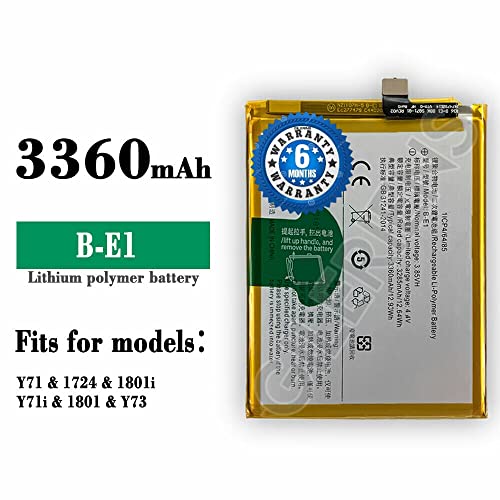 Image of Original B-E1 Battery for Vivo Y71, Y71i, 1724, 1801 Battery with 6 Month Warranty**** (A0171)