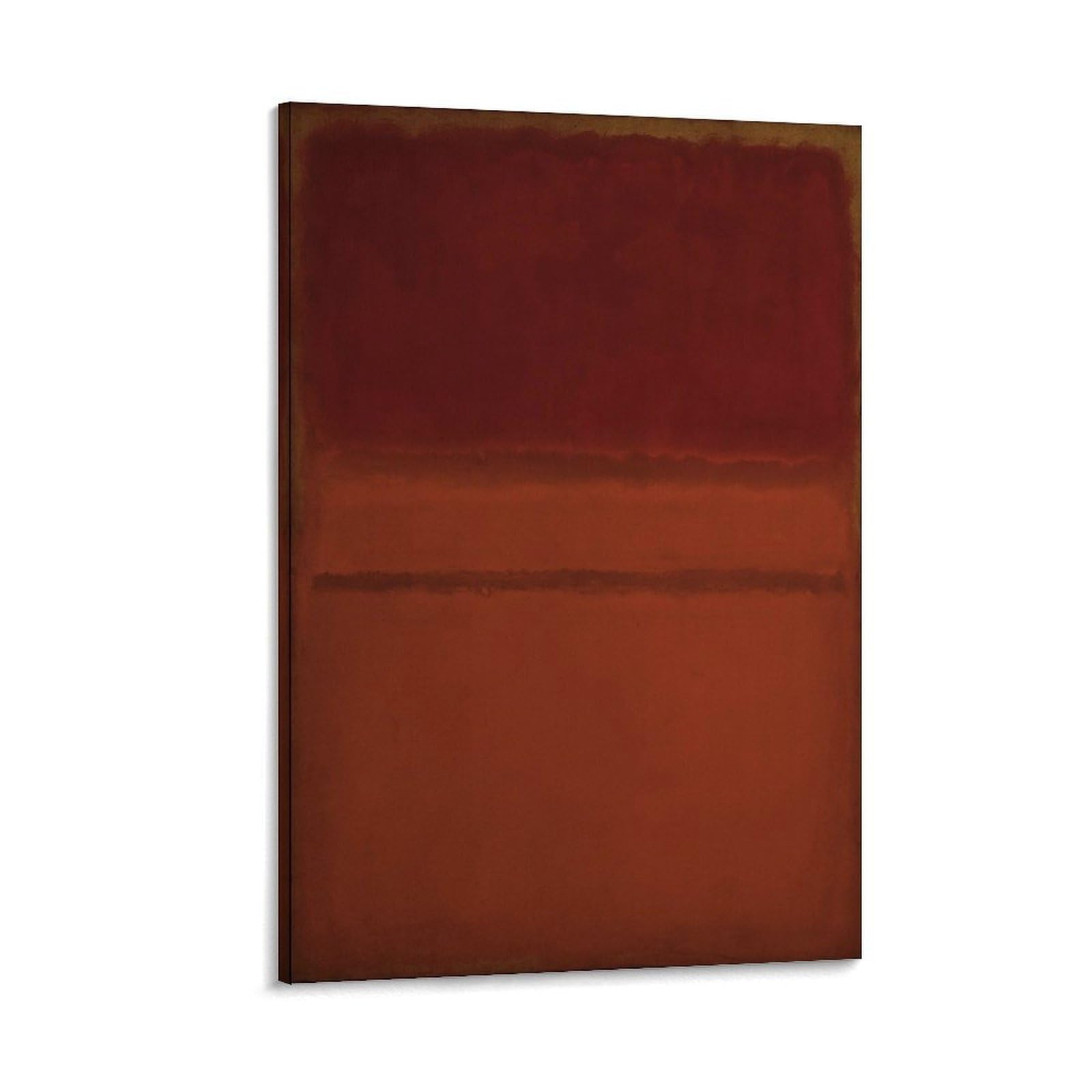 BAOCT Reds, No. 5, 1961 by Mark Posters Rothko Poster Canvas Artwork Prints Rustic Farmhouse Decorations for Living Room Bathroom Bedroom Framed 16x24inch