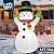 Joiedomi 6 FT Tall Christmas Inflatables Snowman Outdoor Decorations with Built-in LEDs, Xmas Blow Up Snow Man with Magic Hat for Christmas Holiday Party Outdoor Indoor Yard Garden Winter Decoration