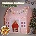 Senodeer Kids Play Tent Indoor: with Mat, Tassel Garland, Star Lights - Pink Girls Tent Playhouse Kids Toys for Boy Girl Birthday Gift for Kids