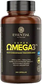 Super Ômega 3 TG Essential Nutrition - 240 Cápsulas