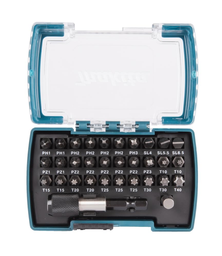 Lot de 32 embouts de tournevis Makita pour vissage précis