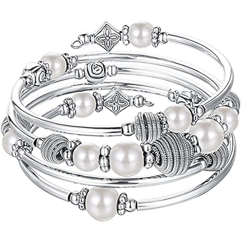 PEARL&CLUB Beaded Chakra Bangle Cover