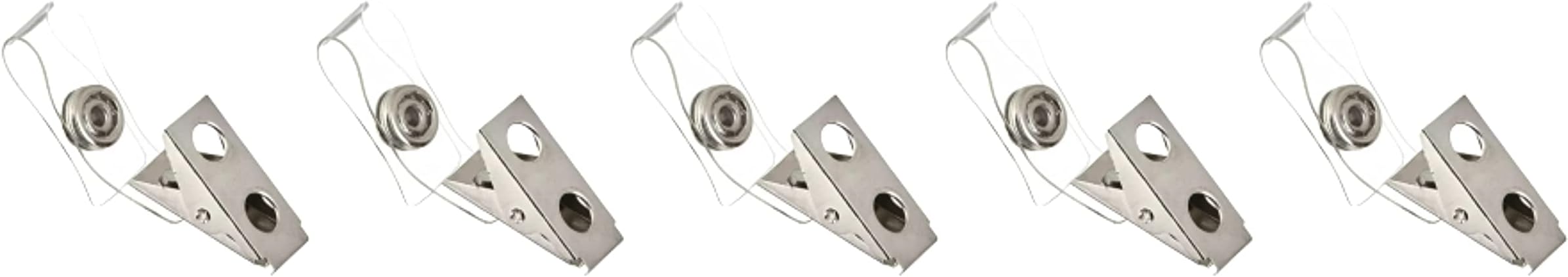 - WristID Badge Clip for ID Card Holder with PVC Strap Pack of 5 Clip (Refer Image) on Amazon