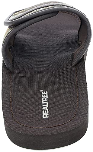 Realtree Mens Slide Sandal Adjustable, Brown Camo, Size 13/144