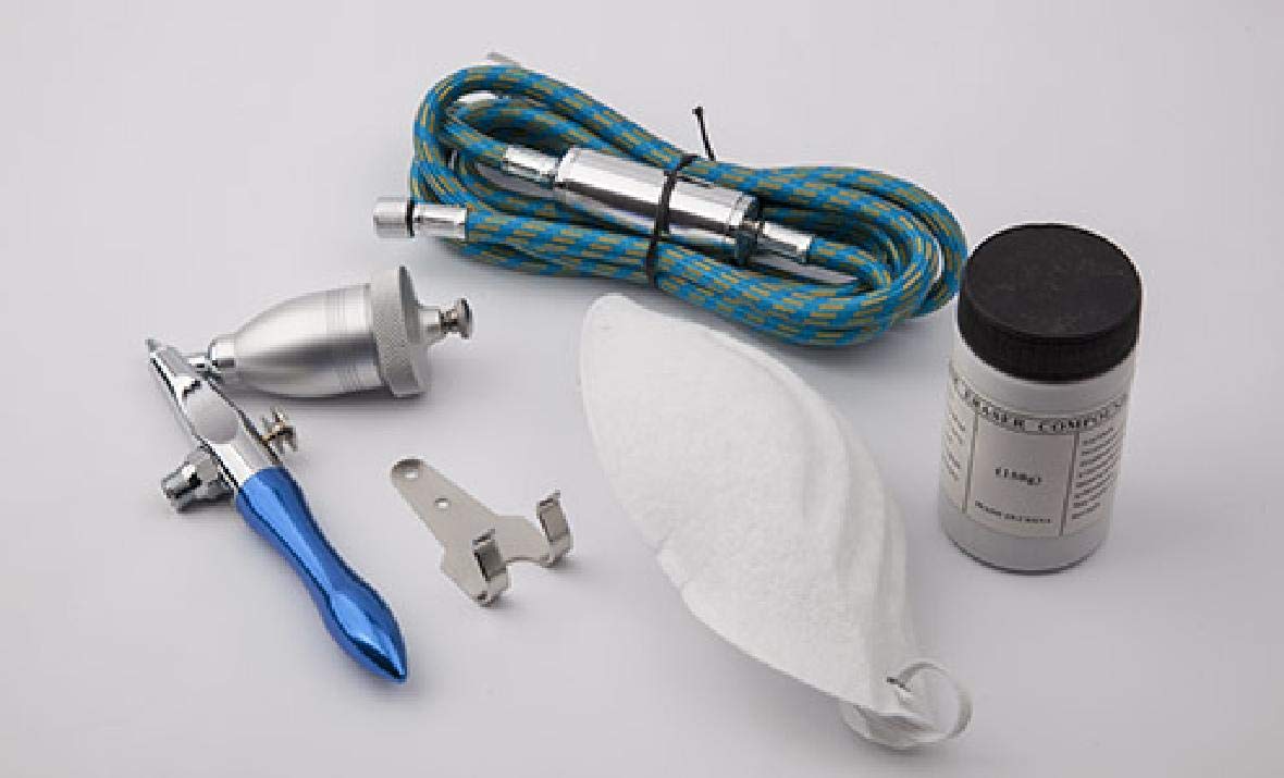 Sandstrahlpistole Air Eraser Set BD 178 Airbrush Pistole 1150g Sandstrahlmittel
