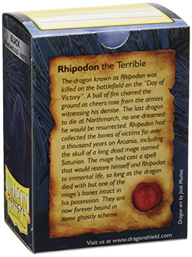 Dragon Shield Matte Black Sleeves - Image 2