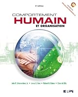 Comportement humain & orga.4e schermerhorn 2761327098 Book Cover