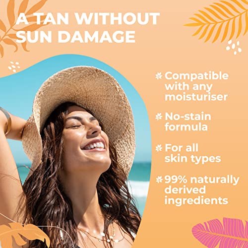 VERA Self Tanning Drops für einen gleichmäßigen Teint - Self Tan Drops mit tropischem Aroma & pflegenden Inhaltsstoffen… - Image 3