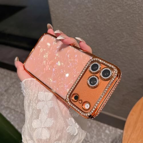 iPhone17 Pro Max �p�� �P�[�X ���� �ϏՌ� �嗝�Ε� TPU �����Y�̑S�ʕی� ���^ �L���L�� ���C���X�g�[�� �V�F���� �}�[�u�� �V���v�� �؍� �l�C �A�C�t�H���p��17�v���}�b�N�X�g�уJ�o�[ ���킢�� �\�t�g �����ӂ��� �V���R�� 