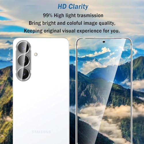 Image of SHILD (Pack of 2) Tempered Glass Screen Protector for Samsung Galaxy S26 (6.2 inch) | HD Clarity | 9H Hardness | Fingerprint Sensor Compatible | Anti-Scratch | Case Friendly | Easy Installation