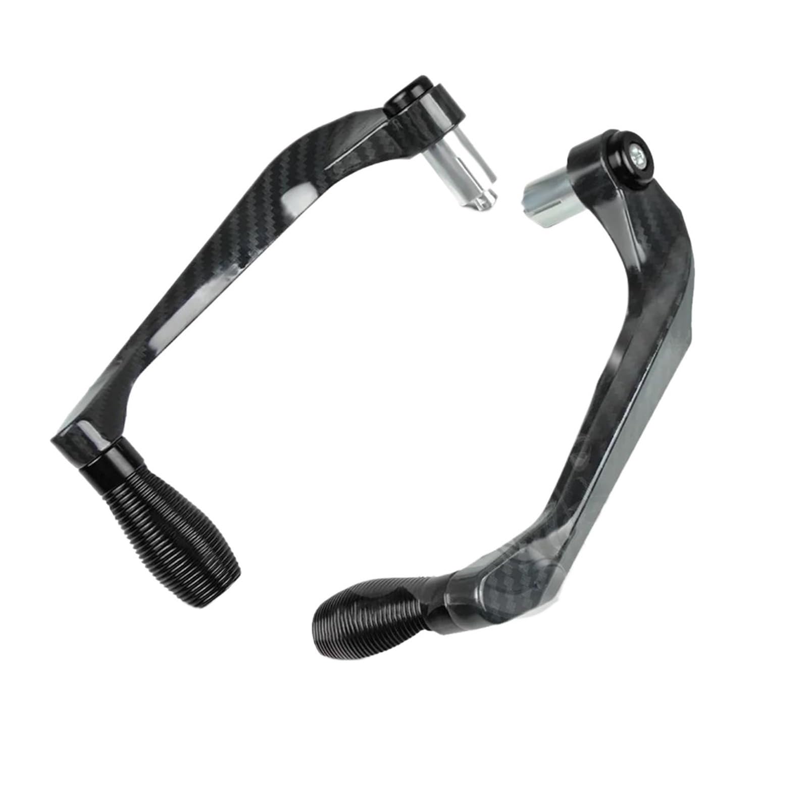 REOKIP for Ninja 250R 300 400 650R 1000 ZX10R ER6N Z750 Z800 Z900 Motorcycle Handlebar Brake Clutch Lever Guard Protector (Black)