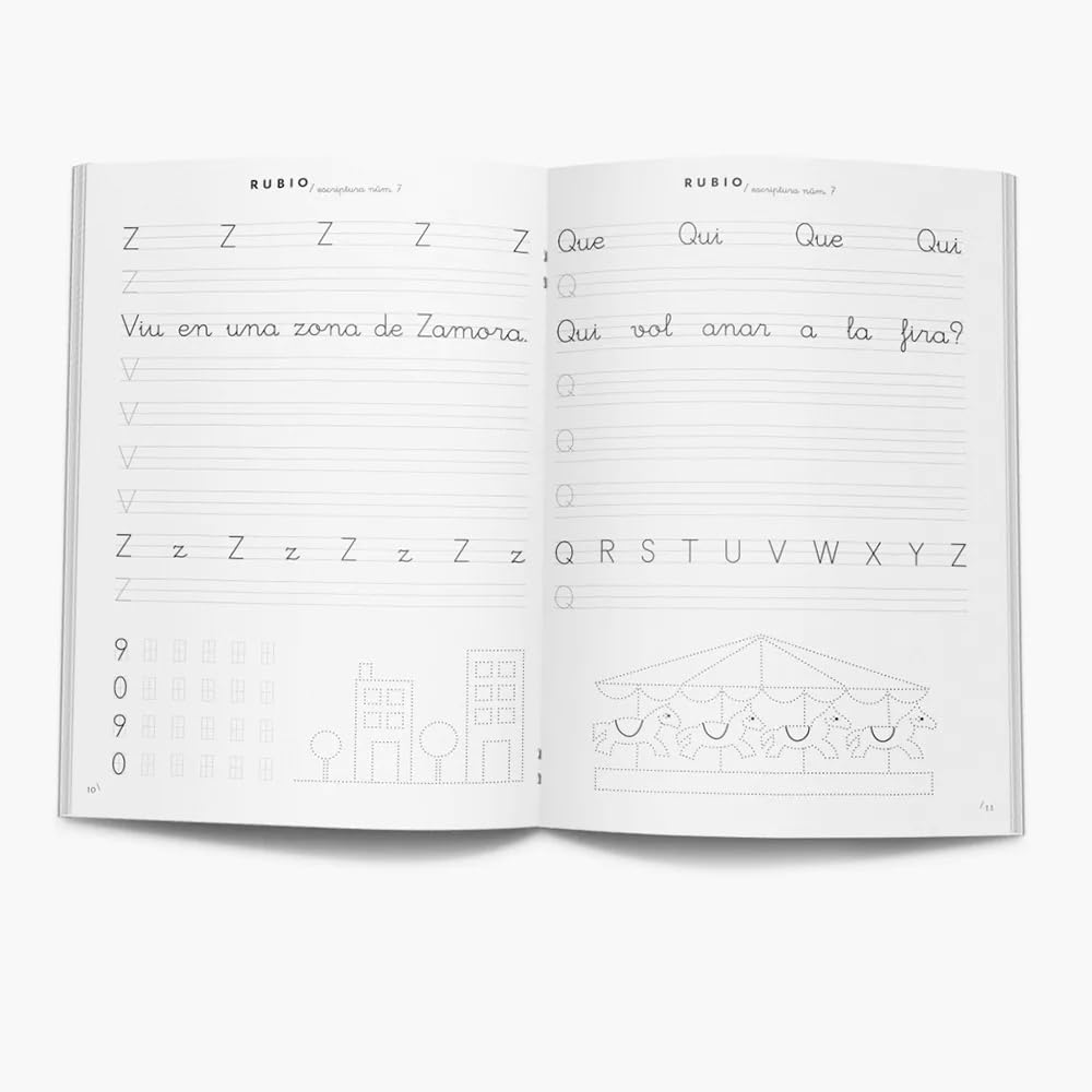 Rubio E-7 CAT - Cuaderno escritura