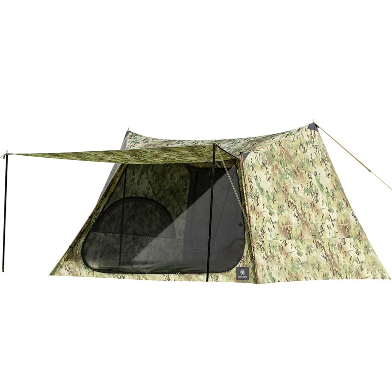 ワンティグリス　ソロホームステッド　ポリエステル　パップテント　軍幕 Amazon.co.jp: OneTigris SOLO HOMESTEAD キャンプテント 1-2人