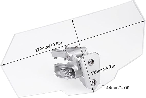 Motorcycle Windscreen / Motorcycle Universal Adjustable Windscreen Windshield Windscreen Fairing Windscreen Better Wind Protection