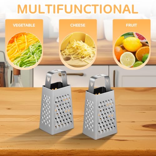 Rallador pequeño de cocina ULTECHNOVO acero inoxidable miniatura 2