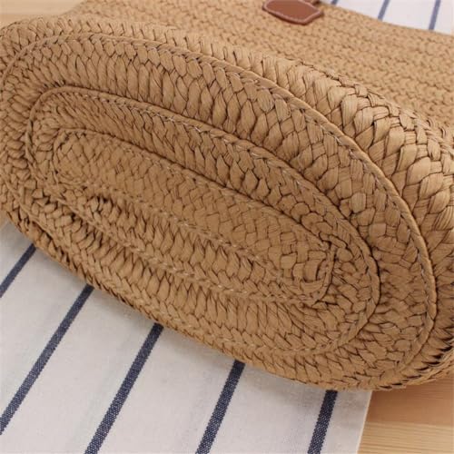 Bag Large Capacity Holiday Beach Bag Woven Bucket Bag Travel Casual Tote Bag3