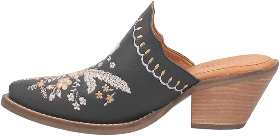 Dingo Boots Women's Clog, Black, 8