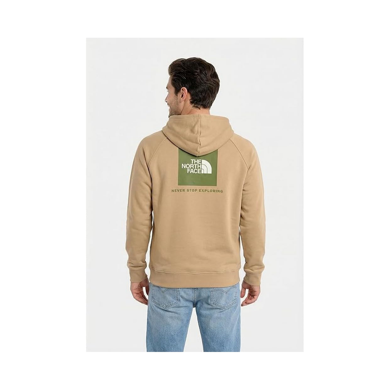 The North Face Raglan Box NSE Regular Felpa con Cappuccio Uomo (Pacco da 1)