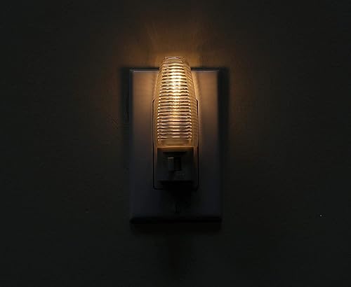 Miniatura 5 de Kingman Enchufe de pared de luz nocturna con interruptor de encendidoapagado, blanco cálido, certificación UL, 120 V 4 W (paquete de 1)