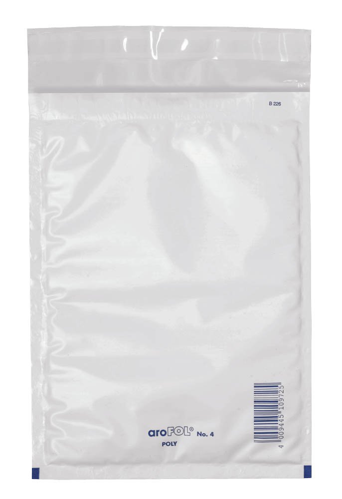 AroFOL POLY koperty bąbelkowe białe 27,5 x 20 cm (26,5 x 18 cm) - 100 sztuk