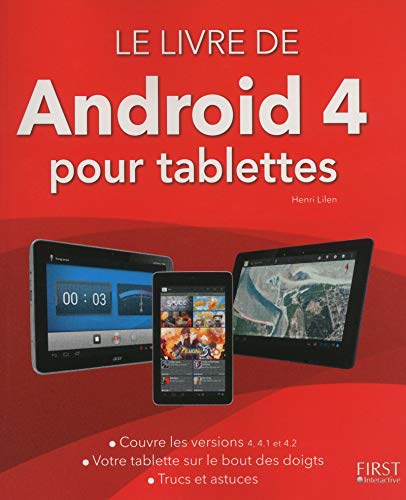Télécharger Le livre de Android (version 4 et 4.1) pour tablettes PDF Ebook En Ligne