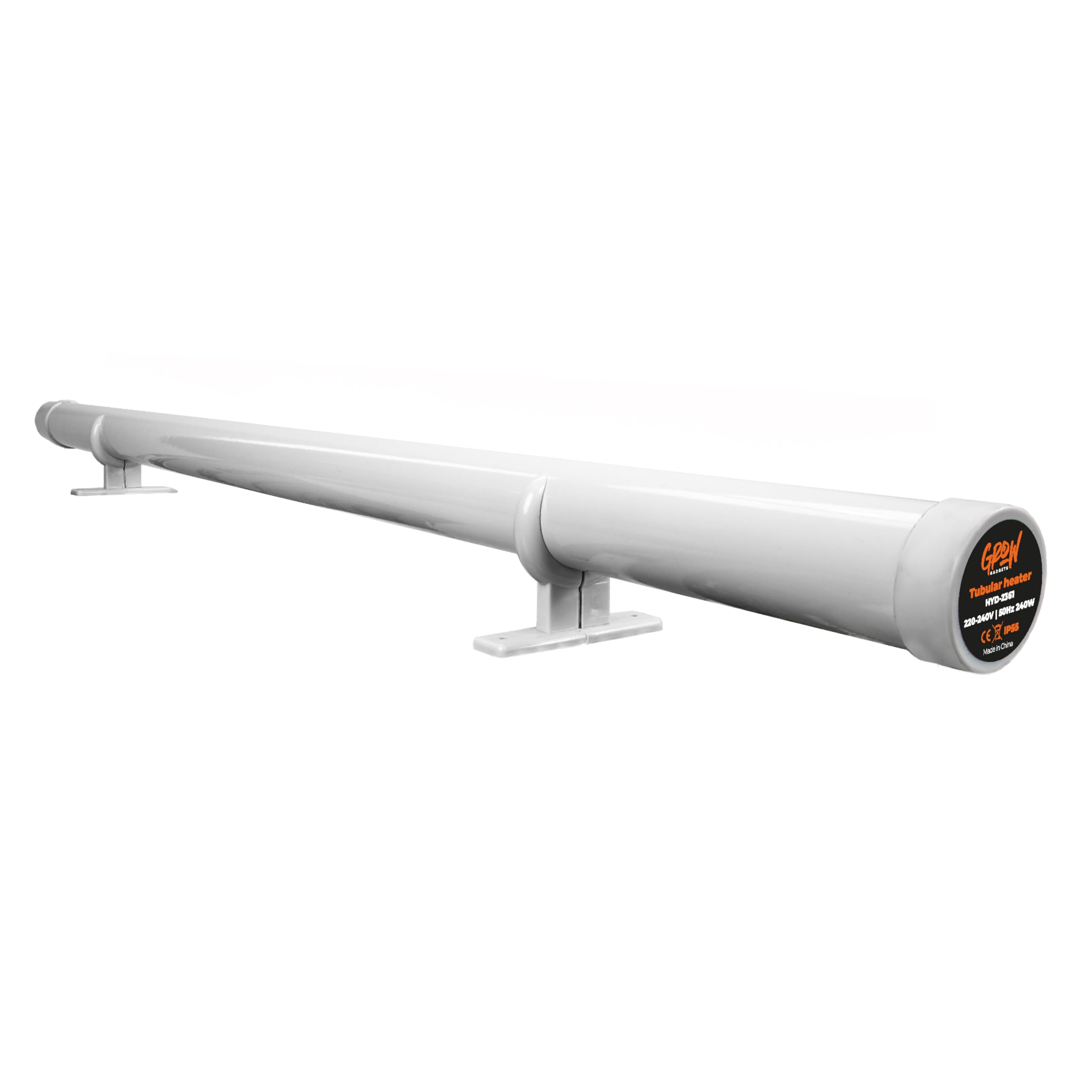 Grow Gadgets Tube Heater – 1ft, 2ft, 3ft, 4ft (60W–240W) – Low Energy Tubular Heater for Greenhouse, Grow Tent, Conservatory, Garage & Bathroom (240w - 4ft)