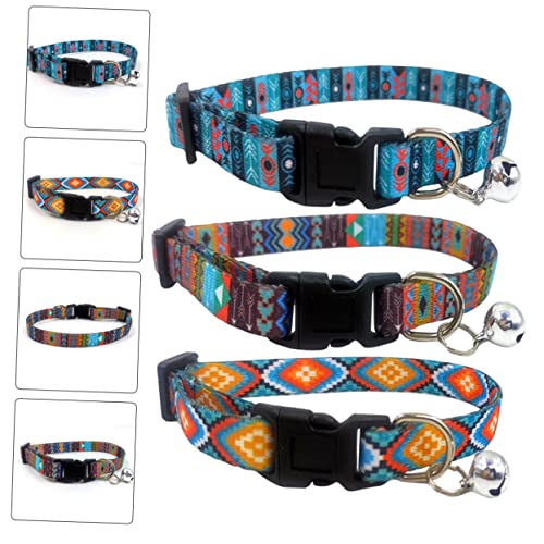 Collier de chaton décoratif réglable YARNOW pour éviter les pertes d'identification en litière