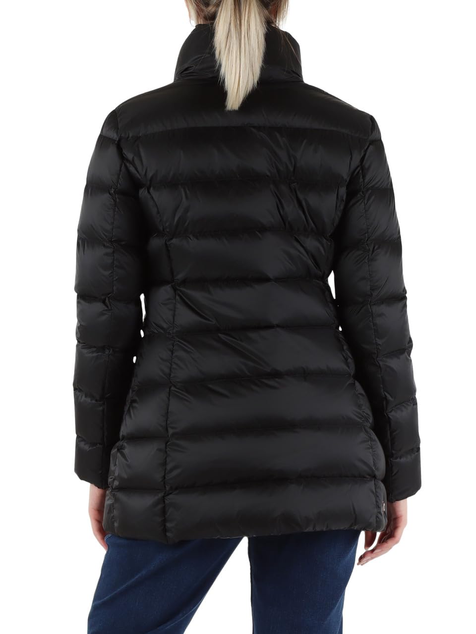 Colmar Piumino lungo Donna sciancrato 2186 2YO IN25 99 NERO TG. 42