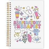 AQYIP Spiral-Notizbuch für Atemtherapeuten, Geschenk für Atemtherapeuten, Pneumologie, Krankenschwester, Arzt, Lungenarzt, Therapeuten, Notizbuch für Notizen, 14 x 21 cm