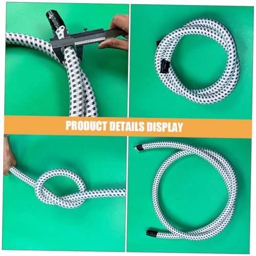 PRETYZOOM Manguera Guía para Plancha De Vapor Resistente Al Calor 1,4 m De PVC y Nailon Reforzado para Uso En Accesorios De Planchas y Repuestos Hogar - imagen 3