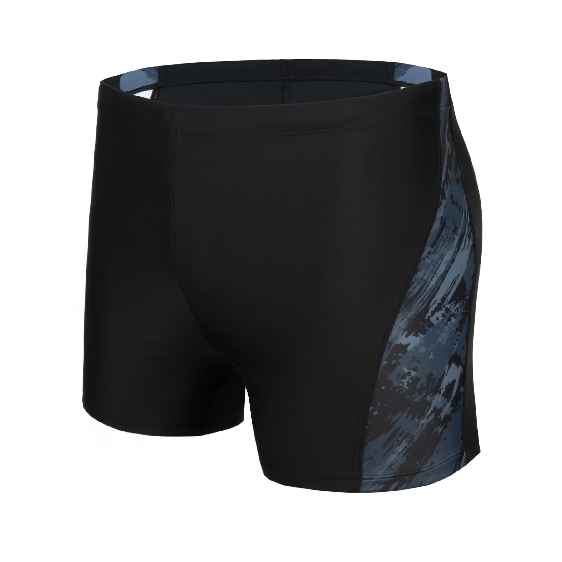 WHCREAT Badehose Herren Kurz Schwimmhose Eng Schnelltrocknende Badeshorts mit Kordelzug