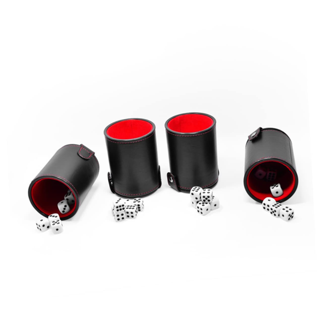 Alasum 3stücke Double Layer Silence Dice Box Leiser Würfelbecher Pu Brettspiele Ktv Und Bars Mit Für Würfel Würfel