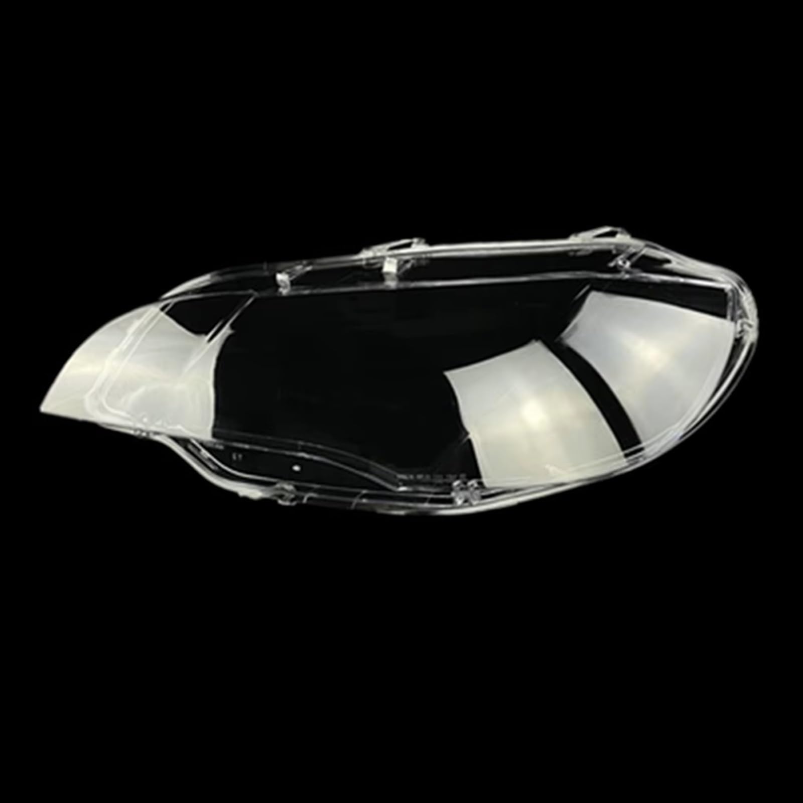 Carcasas Faros Compatible Con BMW Para X6 E71 2008 2009 2010 2011 2012 2013 2014 Faro Delantero De Coche Pantalla Lámpara Carcasa Cubierta Lente(Left)