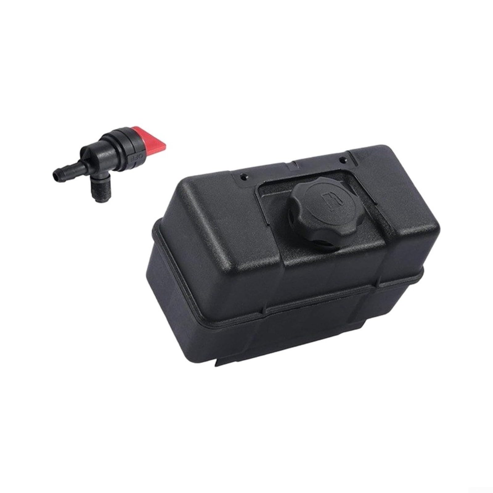 Serbatoio carburante in plastica 4 Quart con valvola e coperchio, compatto per montaggio remoto, adatto per motori OEM 691993