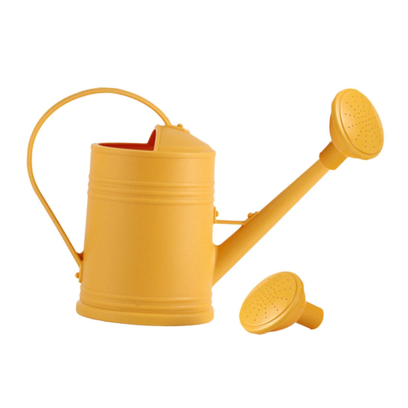 ALCXAZS Watering Can Innovative Ergonomic Handle Essential For Houseplants Stylish Sprinkling Can Portable Lightweight Gardening Tool Gardening Tool, Yellow