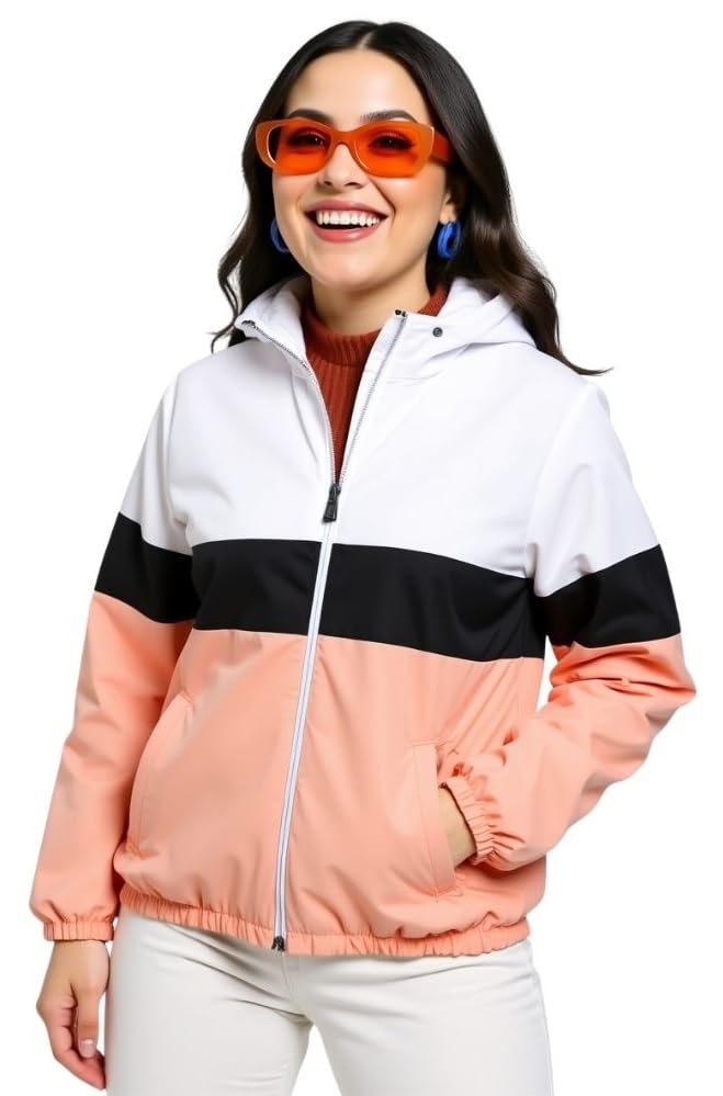 Highlander Womens Stylish Jacket Trendy Casual & Outerwear for Winter, Travel & Daily Use Comfortable & Durable Ladies Jacket in neutral