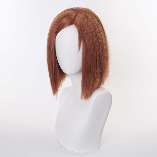 Foto 4 de 6 de Peluca Cosplay Anime, Peluca Jujutsu Kaisen, Peluca con Capucha Gratuita, Para Halloween, Fiesta, Carnaval