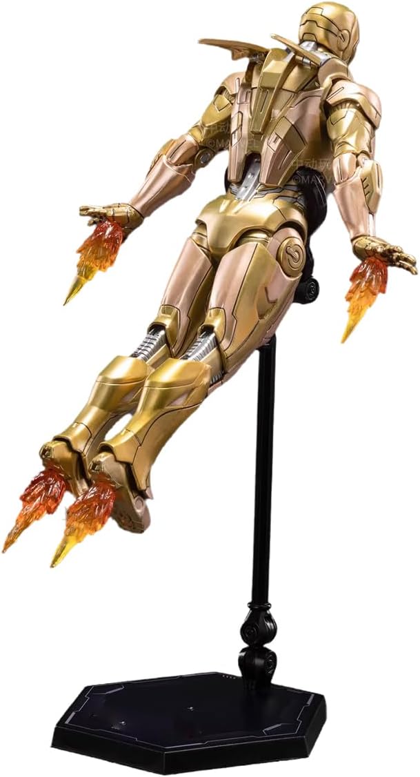 HiPlay ZD Toys Collectible Figure Full Set: Anniversary Series Non-Luminous Version: Iron Man MK21 (1906-21), 1:10 Scale Miniature Action Figurine BFGGTXMK21